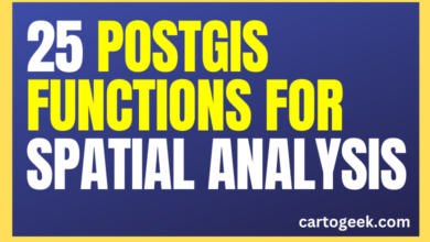 25 PostGIS functions for spatial analysis