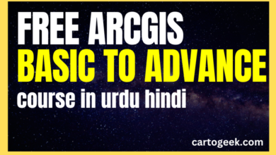 ArcGIS Basic to advance Course in Urdu Hindi Free Downlaod