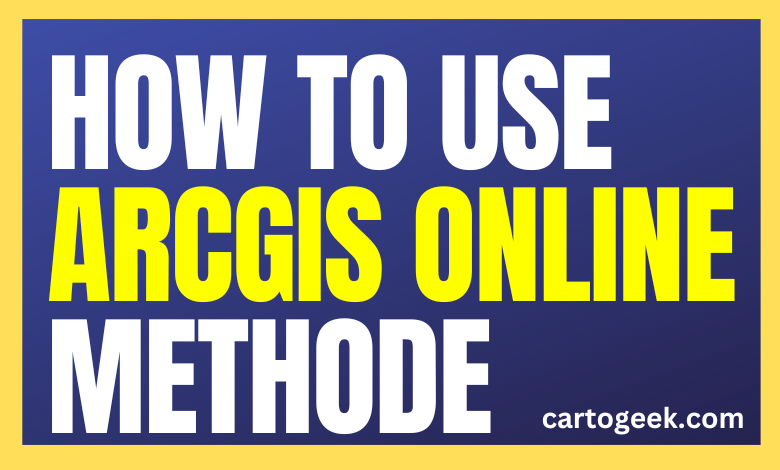 how to use arcgis online