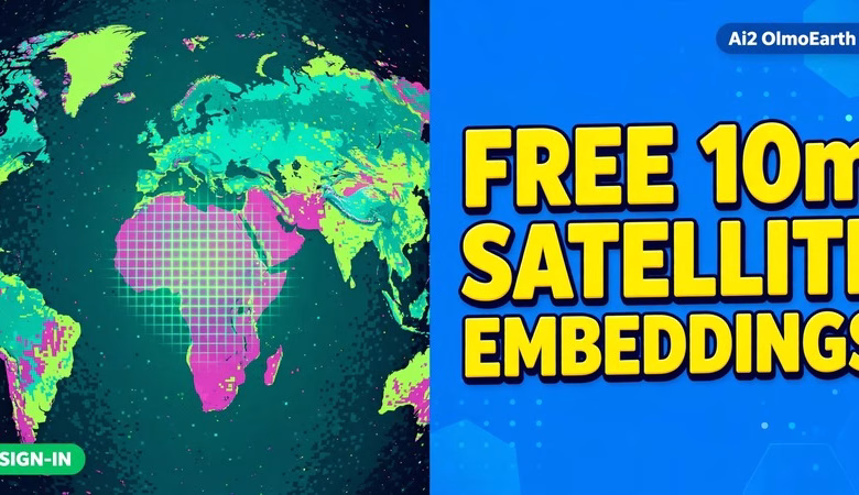 OlmoEarth v1.3 free satellite embeddings