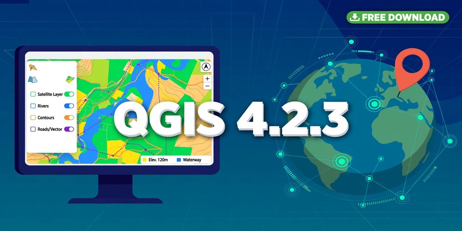 QGIS 4.2.3 free download